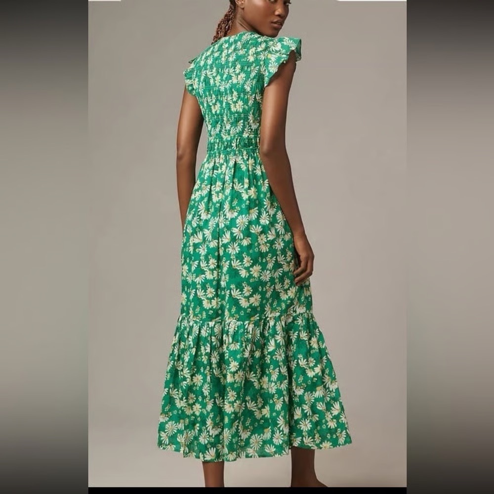 By Anthropologie The Peregrine Midi Dress NWT - Picture 2 of 4